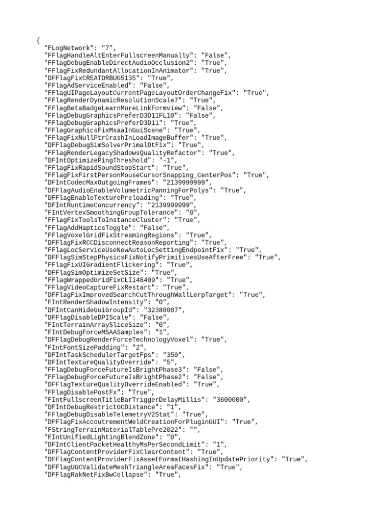 Configuration Flags and Fixes Overview | PDF | Statistical Inference ...