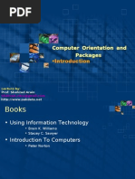 Introduction To Computer Lecture 1