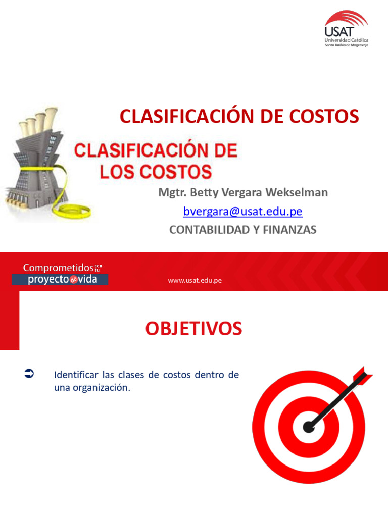 Tema 11 Clasificación de Costos | PDF | Costo | Business