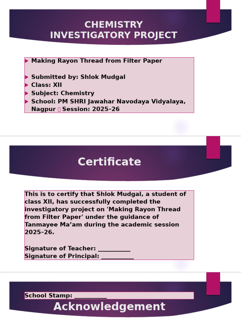 Making Rayon from Filter Paper | PDF | Rayon | Sodium Hydroxide