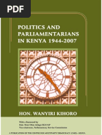 Kenya's Political Journey: A History of Parliamentarians 1944-2007