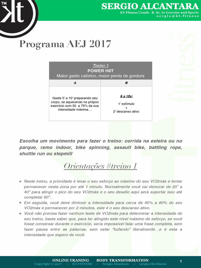 Programa AEJ 2017 | PDF