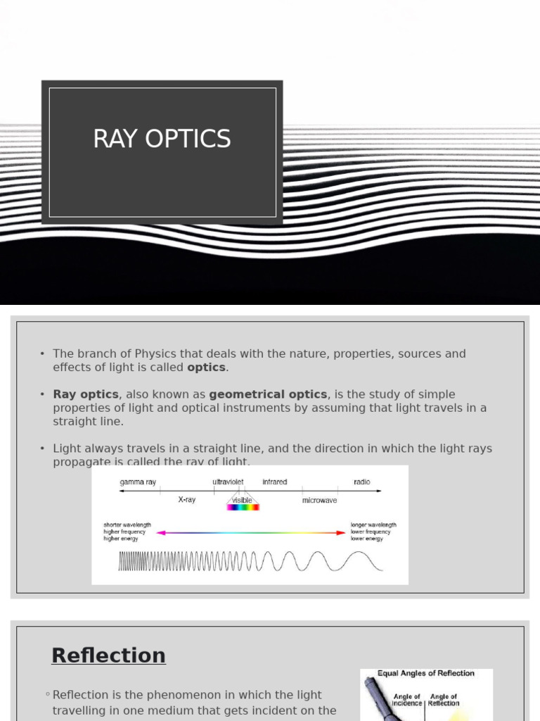 Understanding Ray Optics Principles | PDF