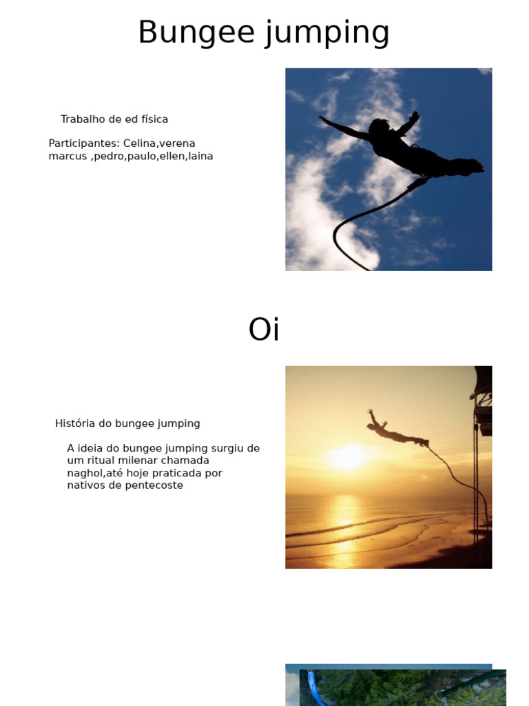 Guia Completo sobre Bungee Jumping | PDF