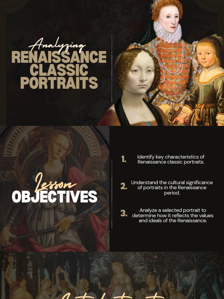 Renaissance Portrait Techniques Explained | PDF | Portrait Painting ...