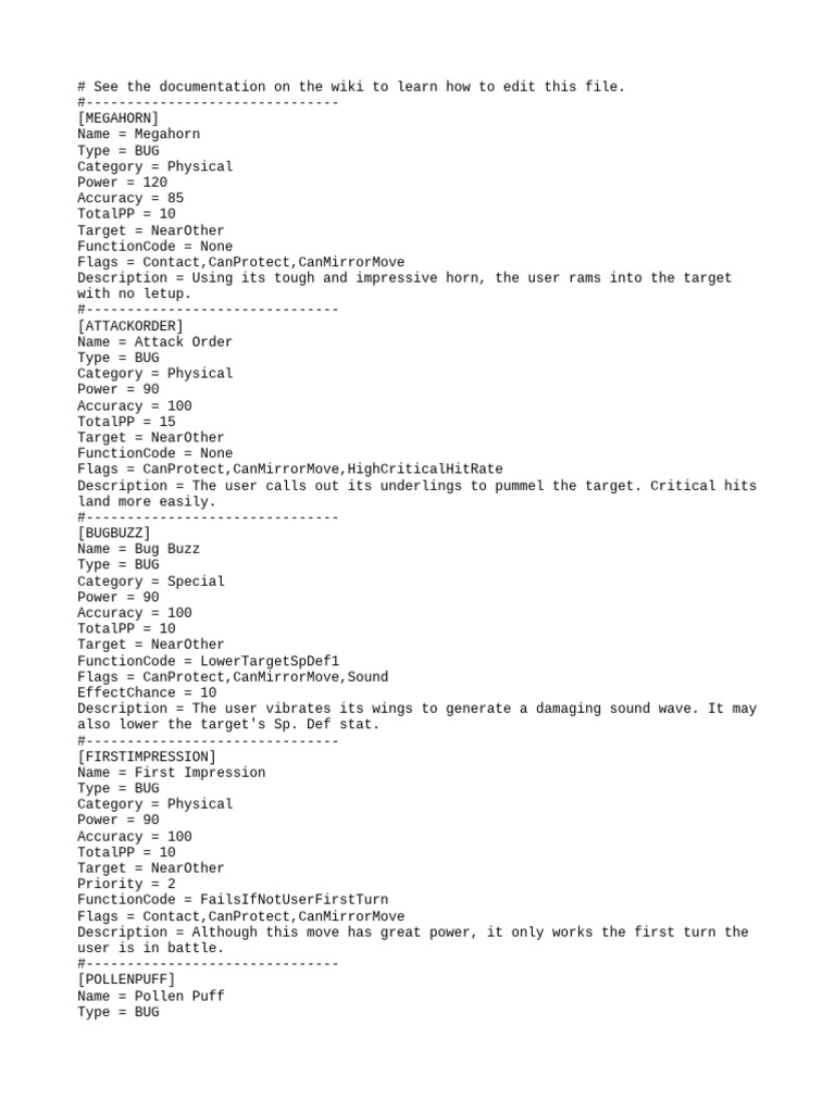 Bug-Type Contact Moves Overview | PDF | Electricity