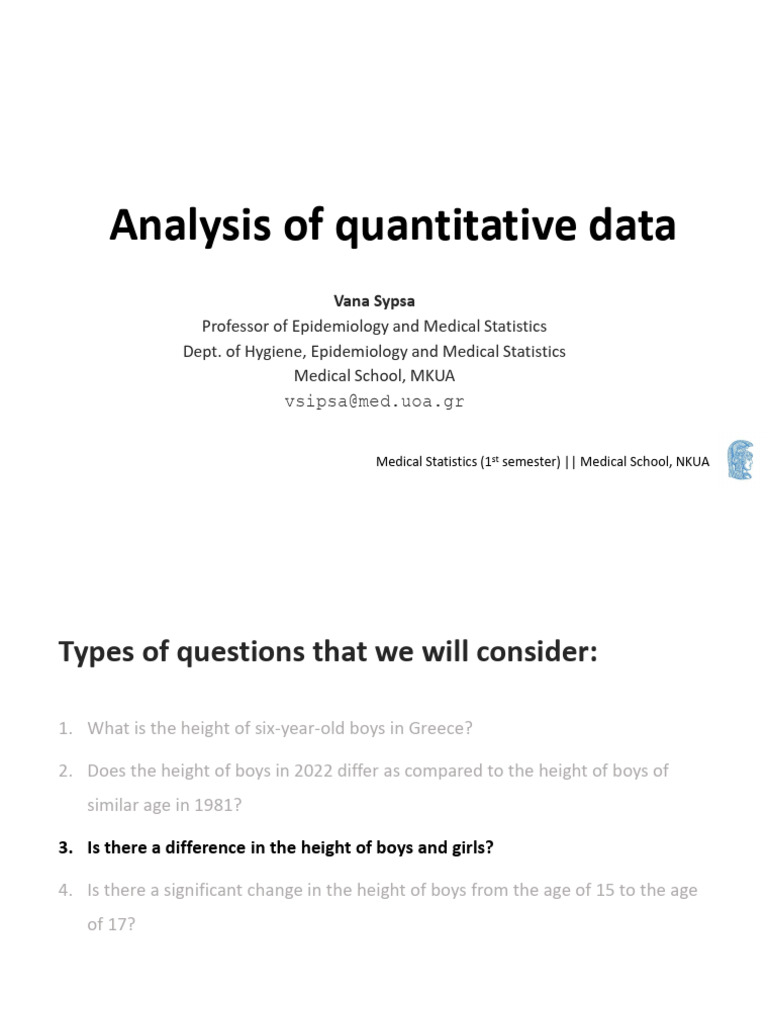 Statistical Analysis of Height Differences | PDF | Student's T Test ...