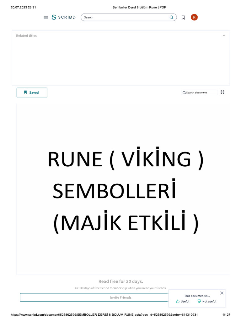 Rune | PDF
