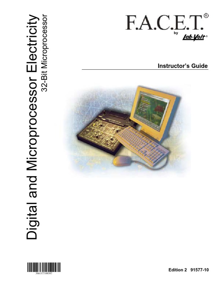 LabVolt 32 Bit Microprocessor Instructors Guide PDF License Central Processing Unit