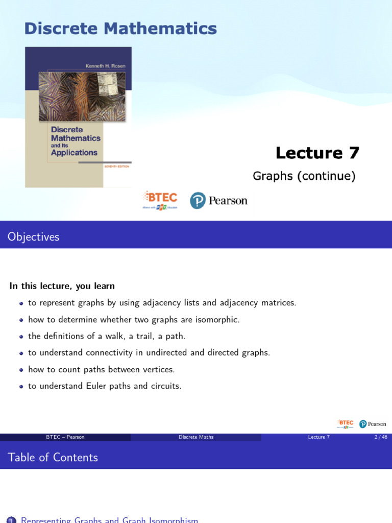 Graph Representation and Isomorphism | PDF | Vertex (Graph Theory ...