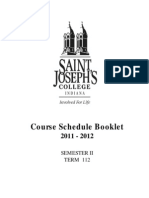 ST Josephs Collge 2011-2012 - Spring - Booklet