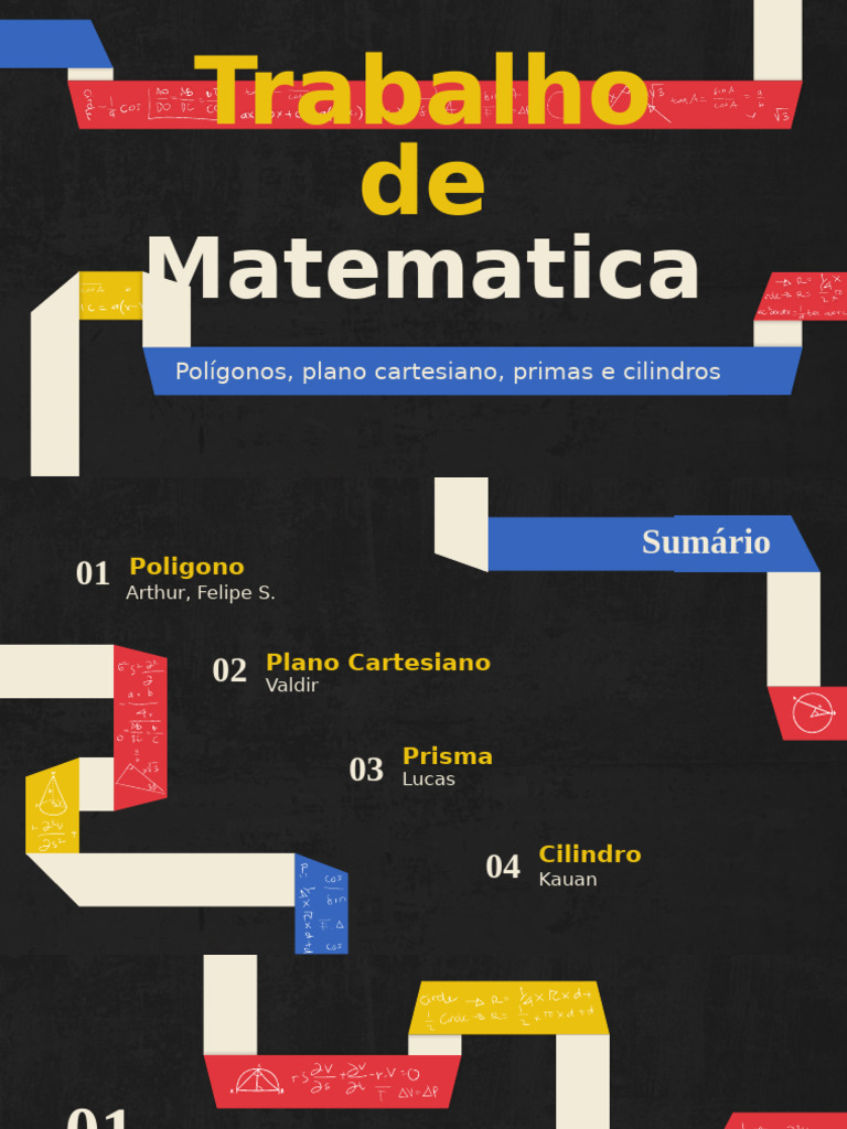 trabalho de matematica 3 bimestre 9°A | PDF | Vértice (Geometria ...