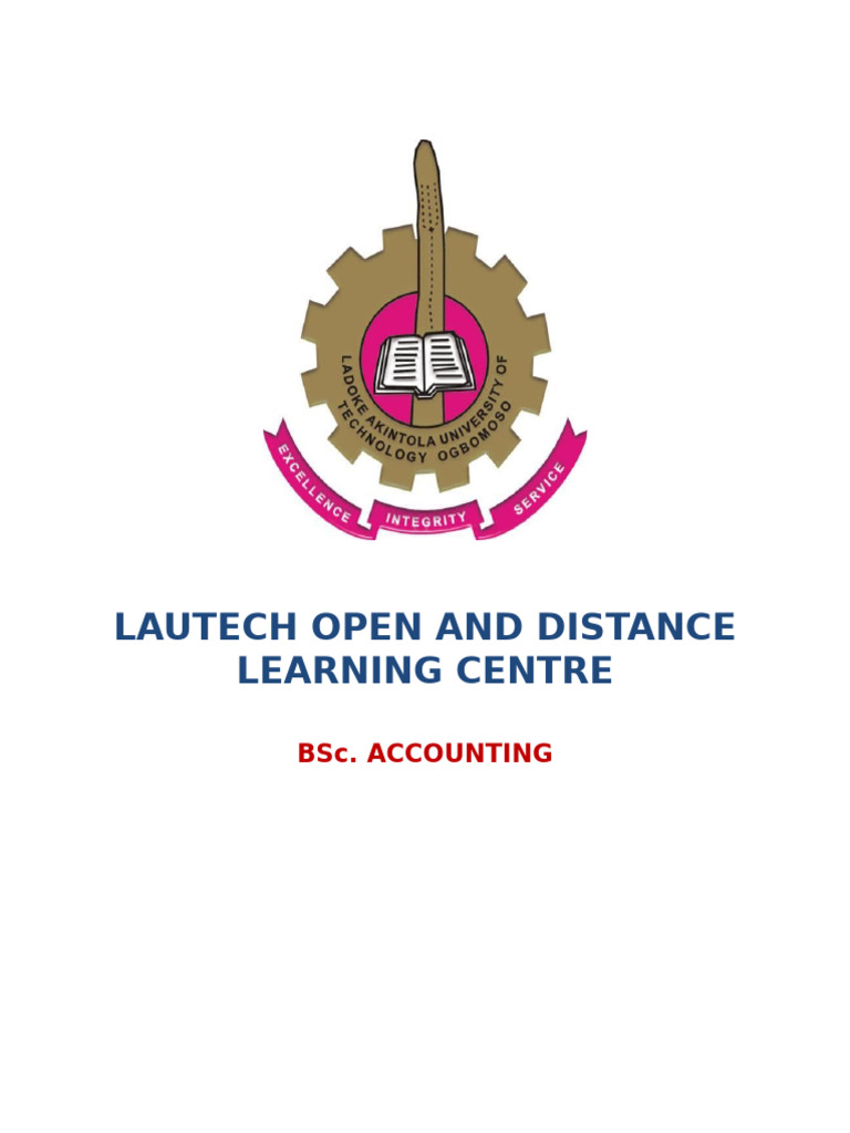 LAUTECH Open Distance Learning Guide | PDF | University And College ...