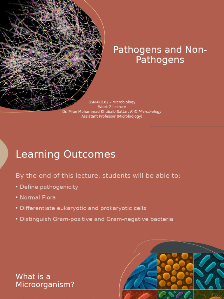 Microbiology: Pathogens vs Non-Pathogens | PDF | Gram Positive Bacteria ...