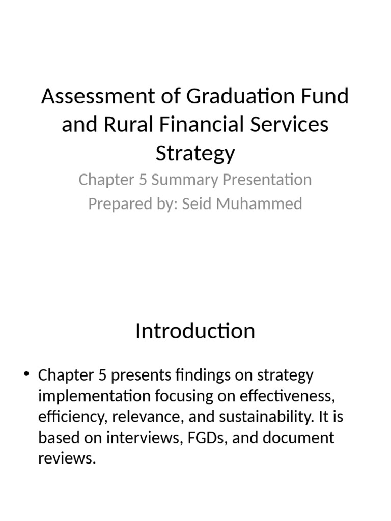 Chapter 5 GF SRF Presentation | PDF