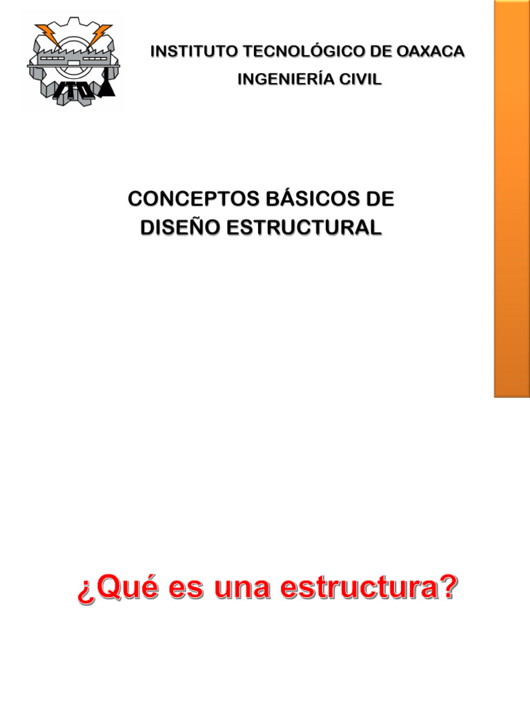 Diseño Estructural: Conceptos Clave y Proceso | PDF | Ingeniería ...