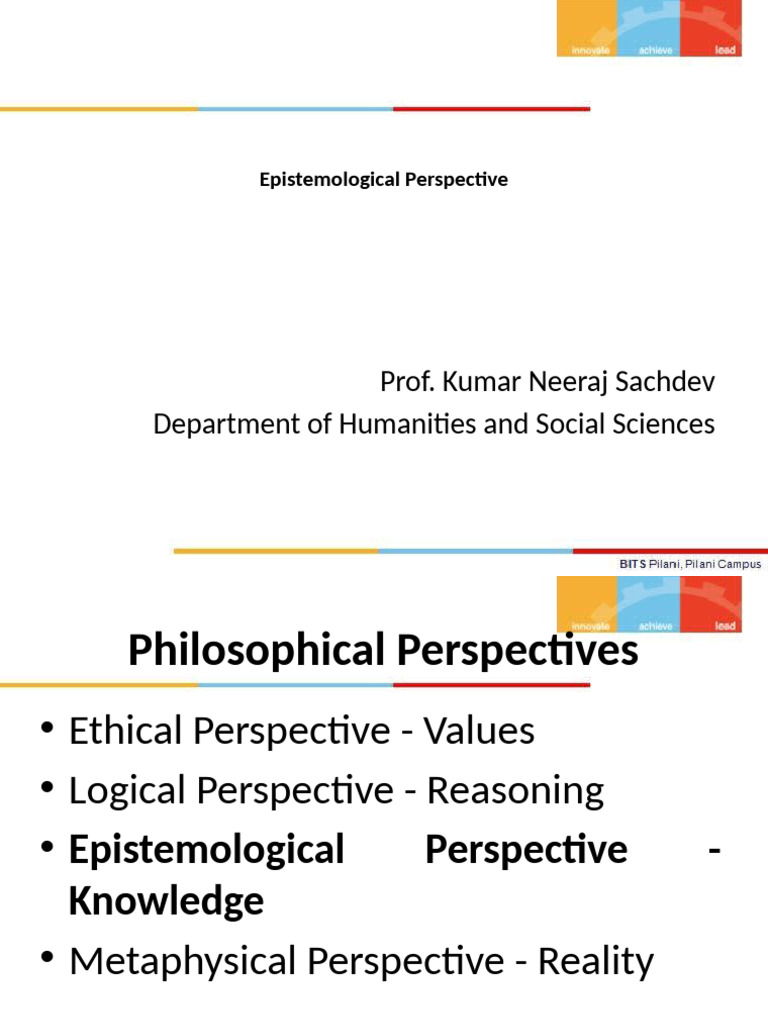 Understanding Epistemology and Knowledge | PDF | Epistemology | Knowledge