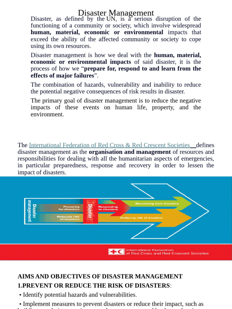 Disaster Management | PDF | Emergency Management | Risk
