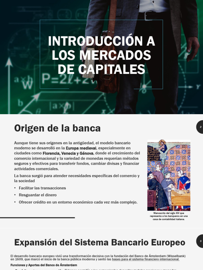 Intro Mercado de Capitales | PDF | Bancos | Bolsa