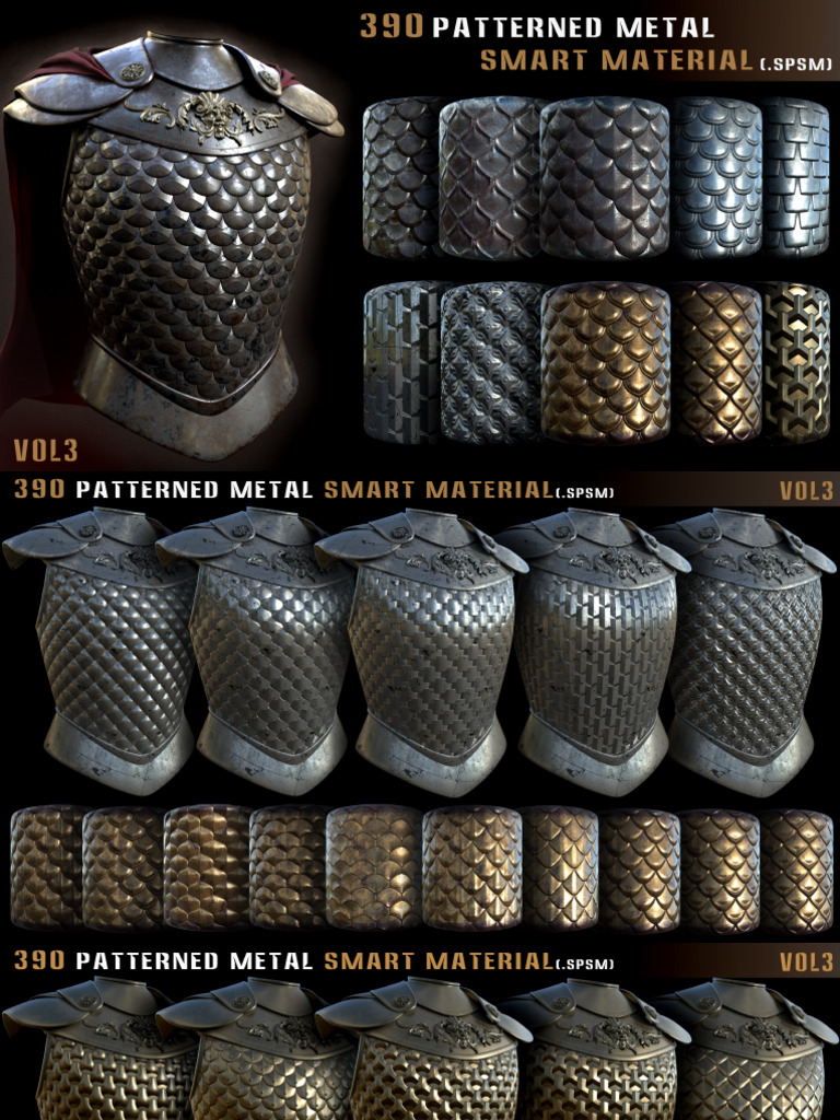 390 Patterned Metal Smart Material-Vol3-Catalogue | PDF