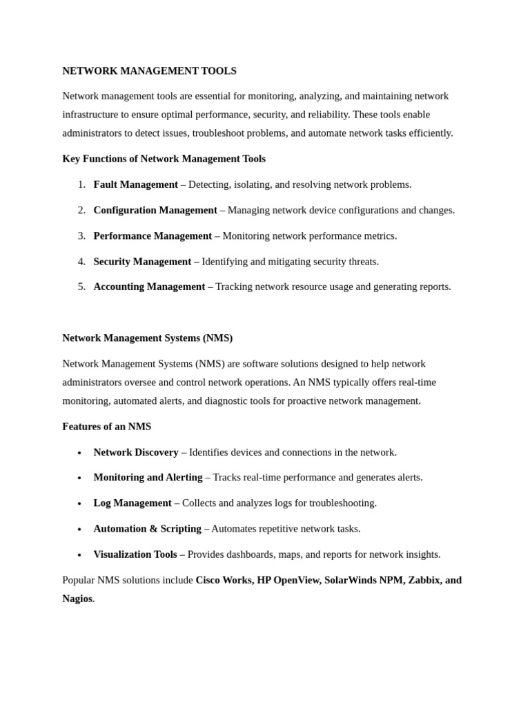 Traffic Analysis Tools Overview | PDF | Computer Network | Router ...