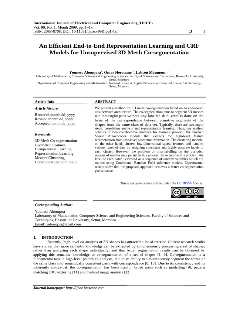 An Efficient End-To-End Representation Learning and CRF Models For ...
