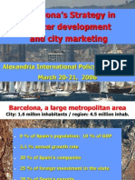 Barcelona's Strategy in Cluster Development and City Marketing