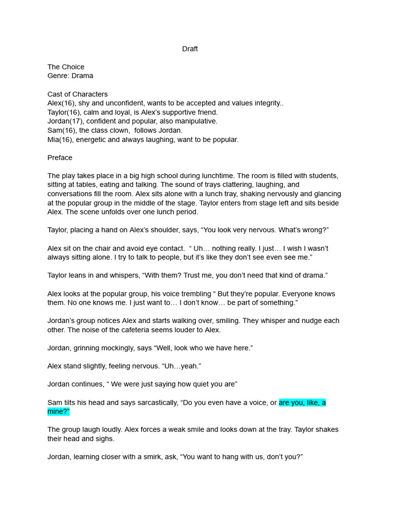 First Draft - Final | PDF