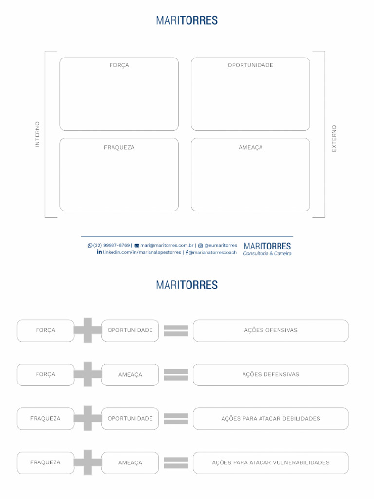MT Matriz e Analise Swot | PDF