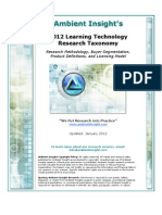 Ambient Insight Learning Technology Taxonomy