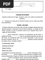 Avaliação de Português