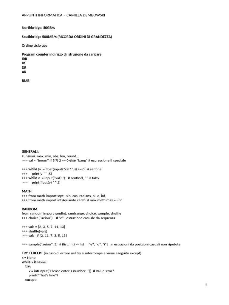 INFORMATICA | PDF