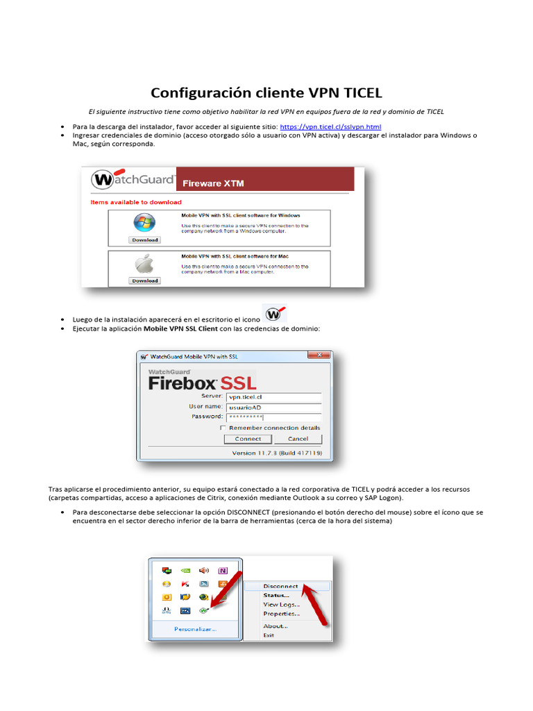 Manual de Configuracion VPN 111 | PDF