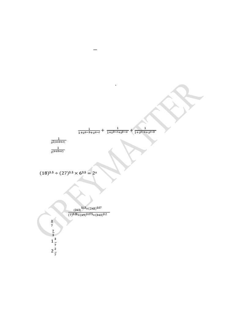 CA Foundation Quantitative Aptitude Mock Exam | PDF | Present Value ...