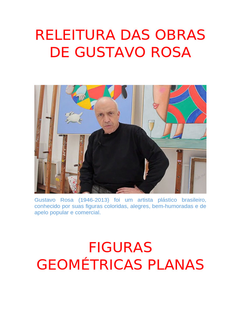 Releitura Das Obras de Gustavo Rosa | PDF