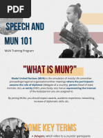 MUN GSL Speech Template and Example | PDF