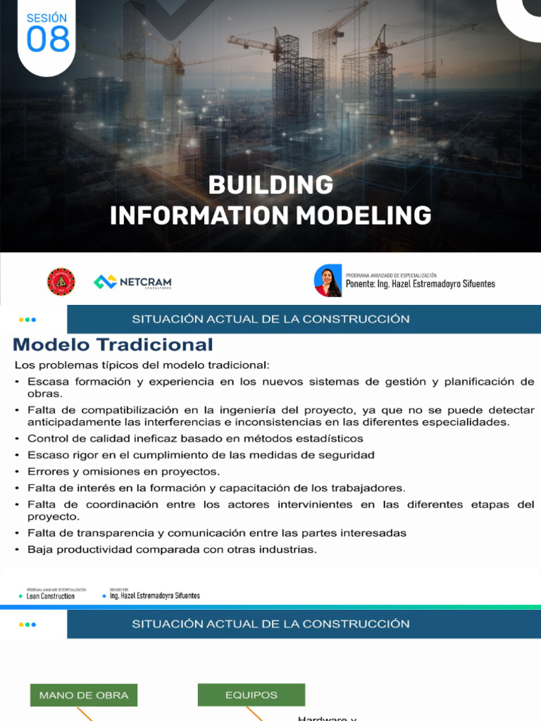 Problemáticas y Beneficios de BIM en Construcción | PDF | Modelado de ...