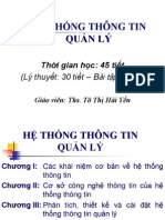 1- BÀI GIẢNG HỆ THỐNG THÔNG TIN (1)