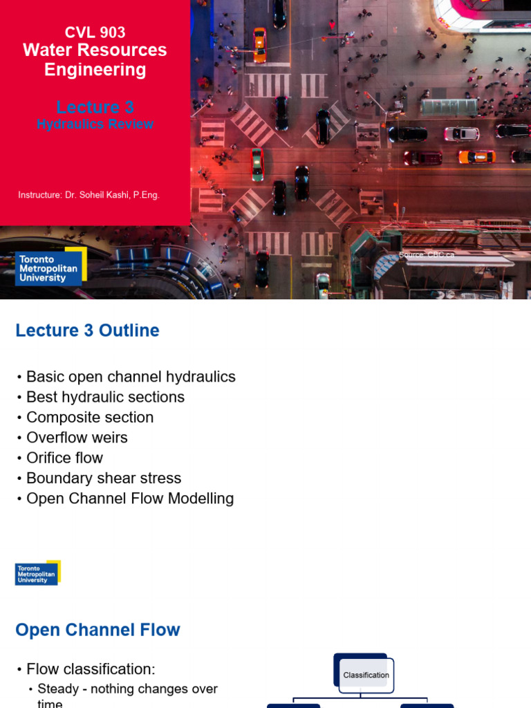 Open Channel Hydraulics Overview | PDF | Mechanics | Dynamics (Mechanics)