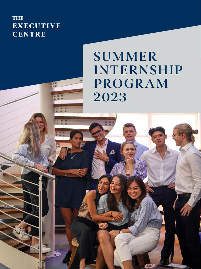 TEC Internship Brochure 2023 | PDF | Business Economics | Economies