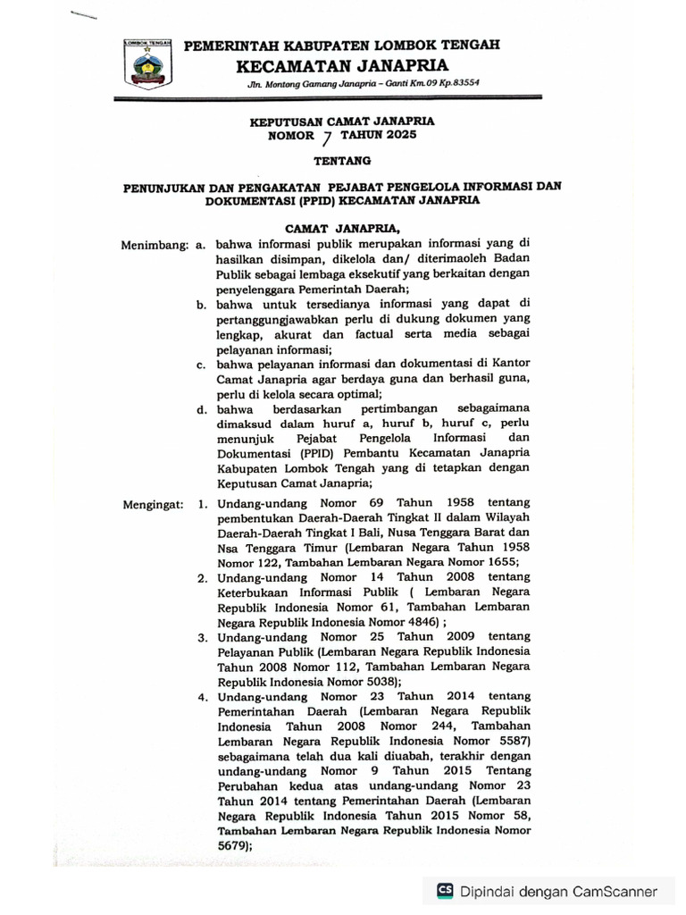 SK Ppid 20252 | PDF