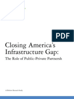 Closing America's Infrastructure Gap:: The Role of Public-Private Partnersh
