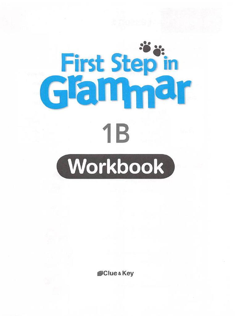 First Step in Grammar 1B (WorkBook) | PDF