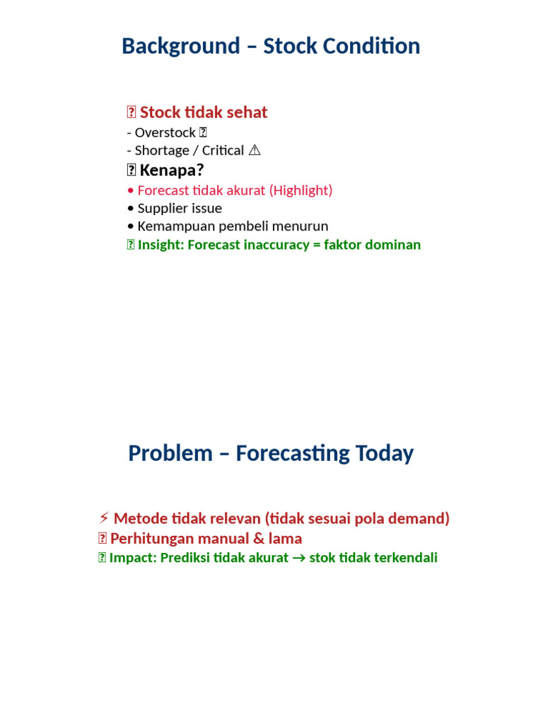 Background Problem Presentation | PDF