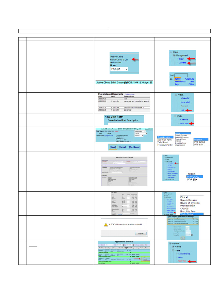 Updating Clinic Form Data Process | PDF | Computing | Information Science