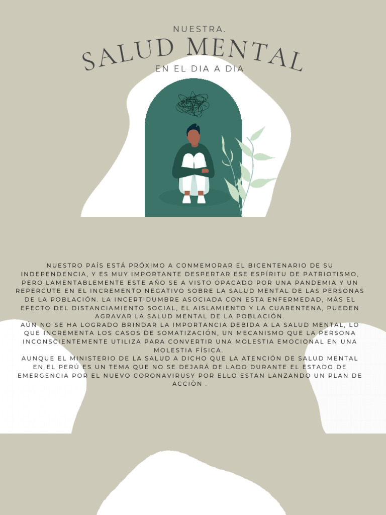 Impacto de la pandemia en salud mental | PDF | Salud mental | Ansiedad