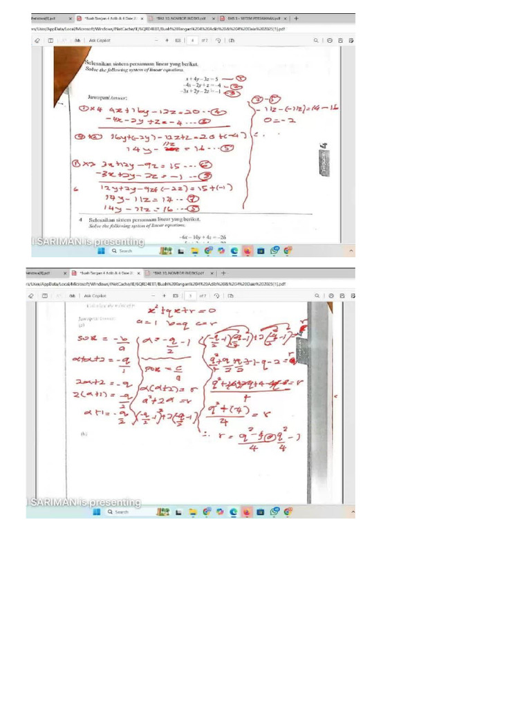 Latihan Addmath | PDF