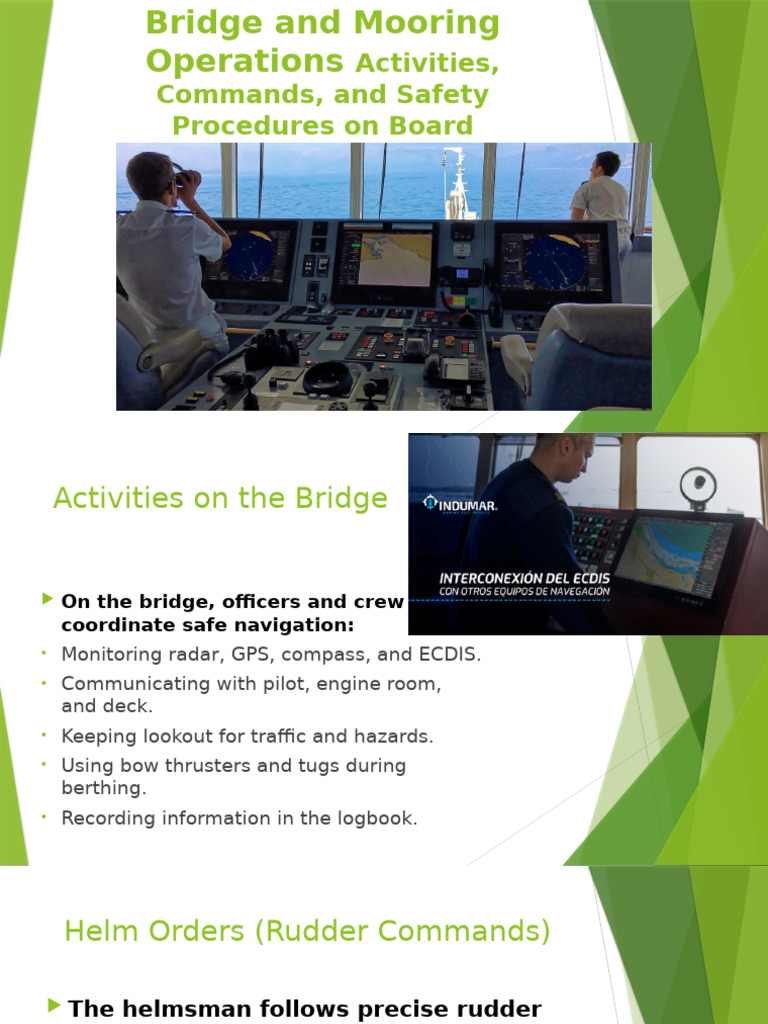 Mooring Operations and Safety Procedures | PDF | Rudder | Shipping