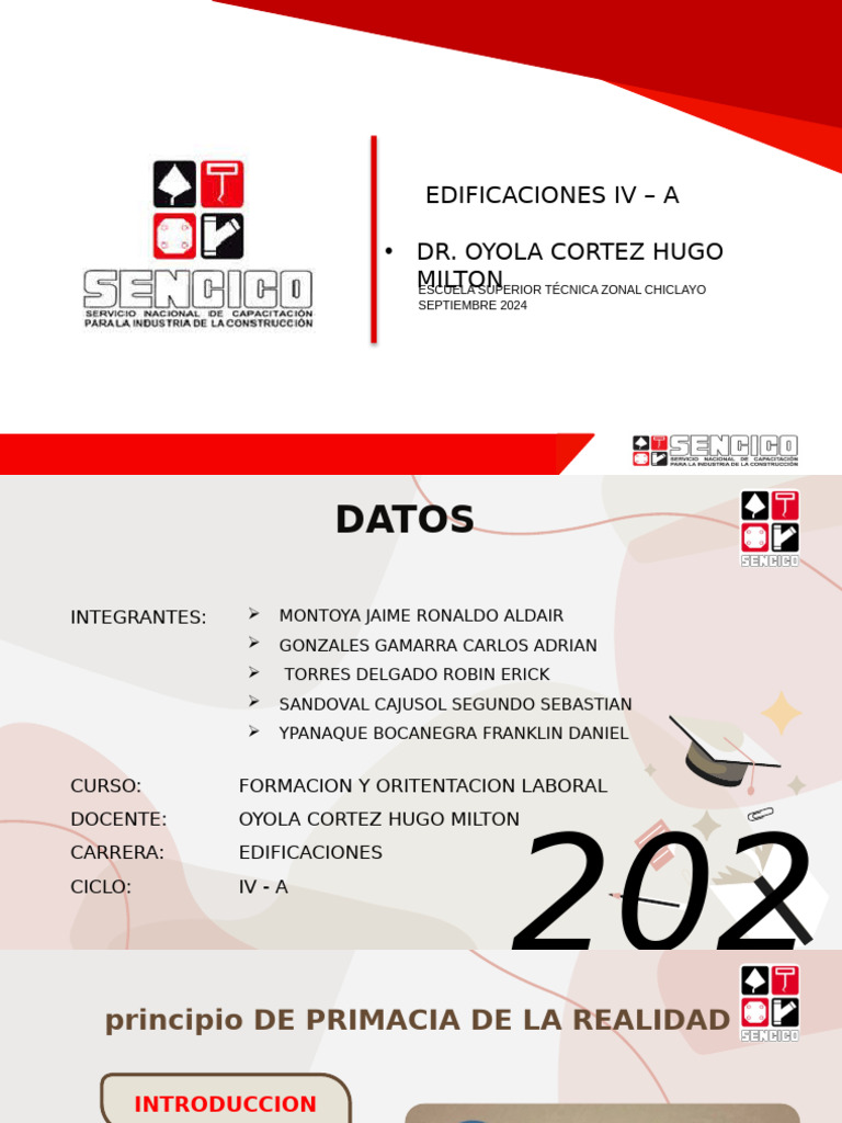 Principio de Primacia de La Realidad | PDF