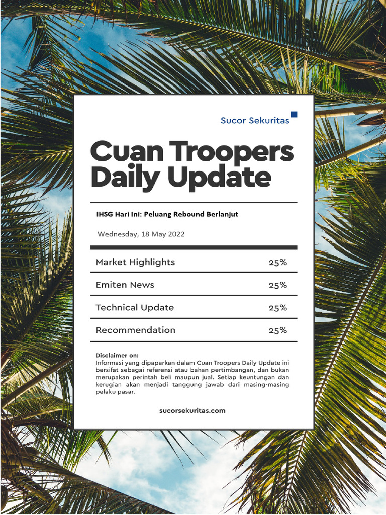Cuan Troopers Daily Update 18 Mei 2022 | PDF